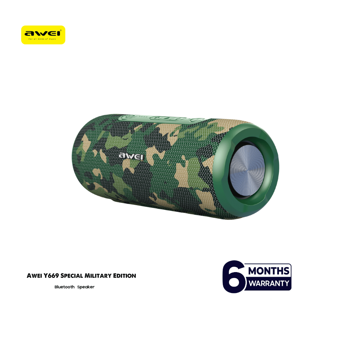 Awei-Y669 Awei Y669 Military Elite Special Edition Outdoor Dual Speaker (31W) - Image 1