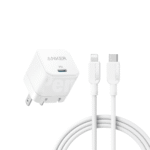 Anker Combo PowerPort III 20W USB-C Adapter + USB-C to Lightning Cable