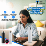 Stainless Steel Water Bottle With Automatic LED Temperature Display 500ml - Image 2